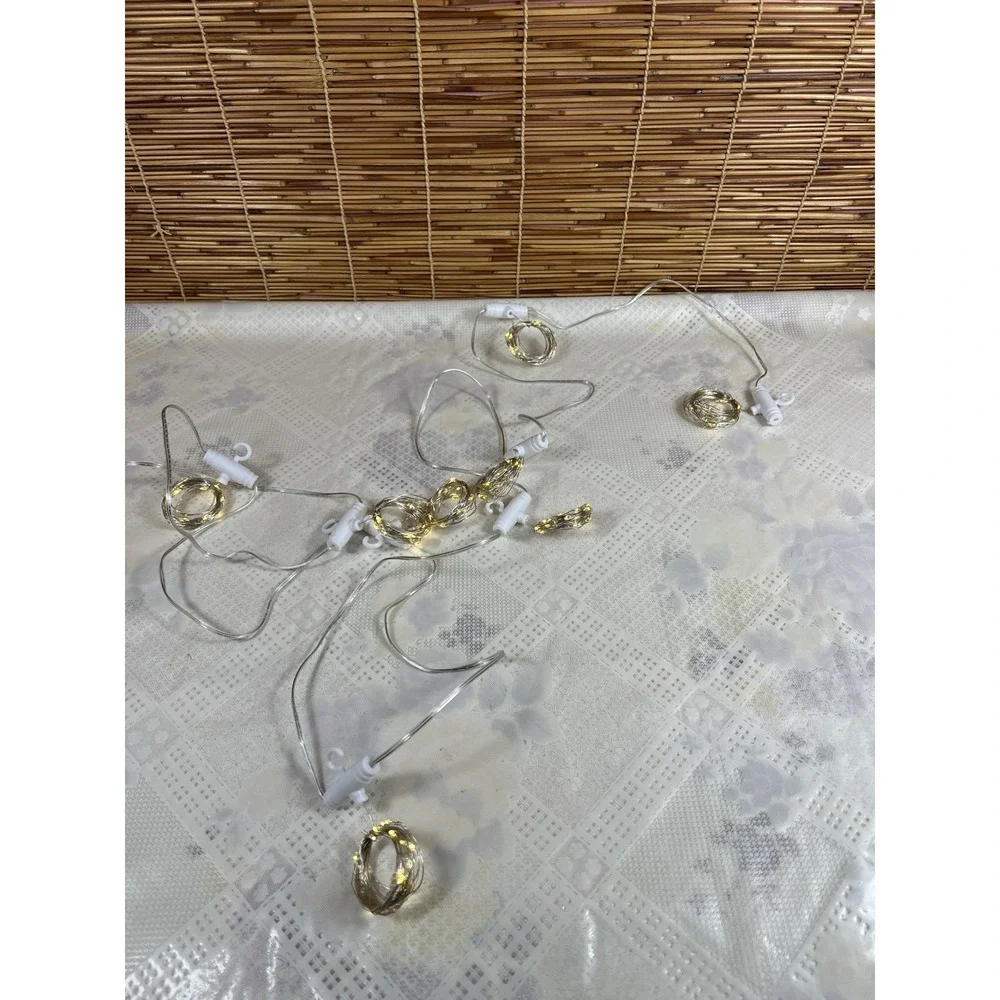 Curtain Lights 3 Ft Usb Powered Decorative String Lights For Bedroom Copper Wire